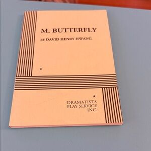 M. Butterfly by David Henry Hwang Book